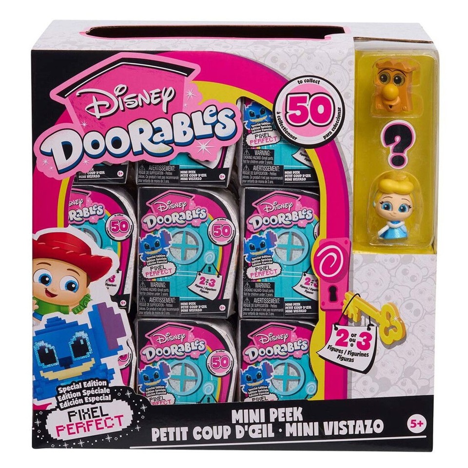 Disney Doorables - Mini Peek Pixel Perfect - Asst