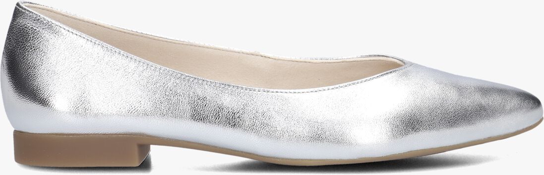 PAUL GREEN zilveren paul green ballerina's 3772