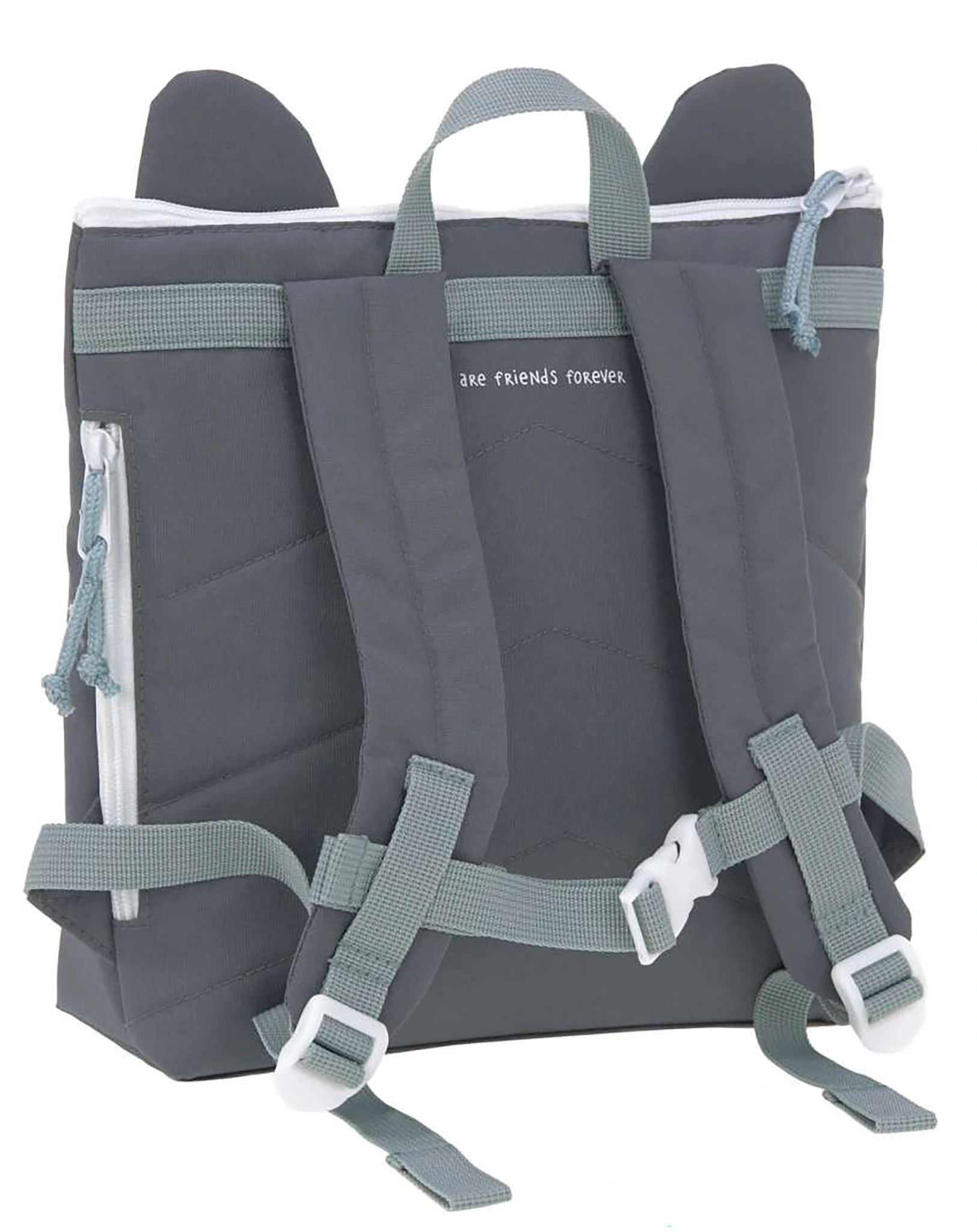 Kinderrucksack COOLER – RACOON (28x11x29) in grau