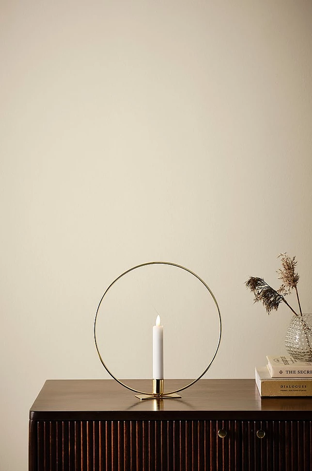 CANDLE RING borddekor med LED-lys
