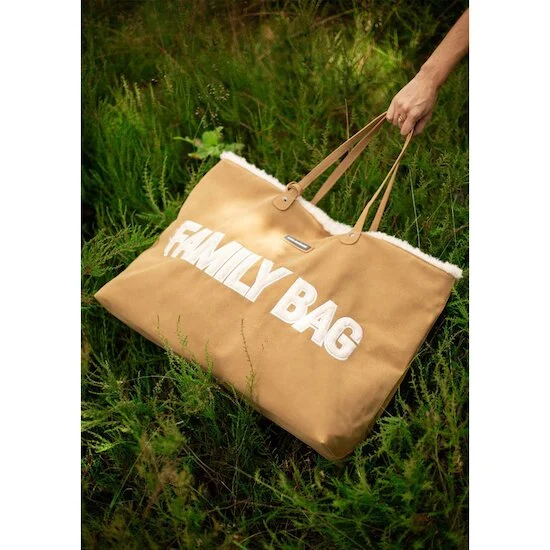 Sac à langer Family Bag   Daim        de               Childhome