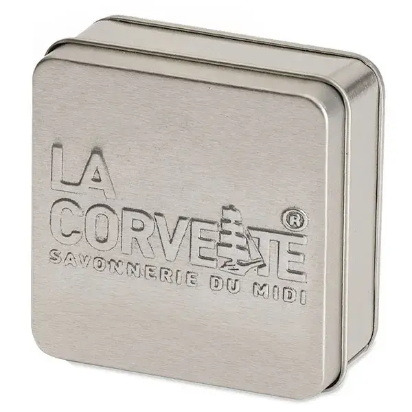 Lata metálica La Corvette para sabonete de 100g