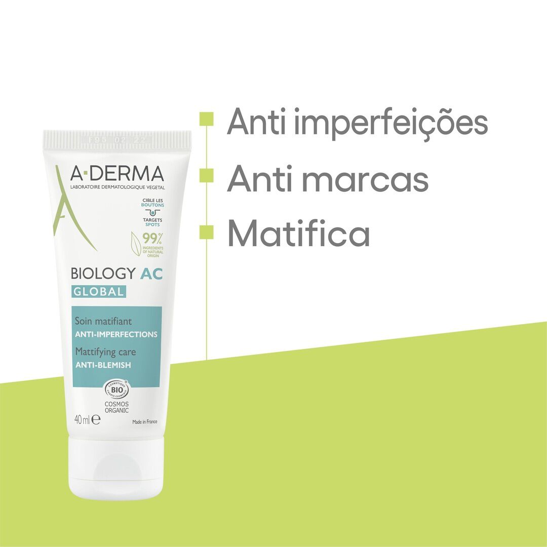 Biology AC Global Cuidado Matificante Anti-imperfeições - 40ml