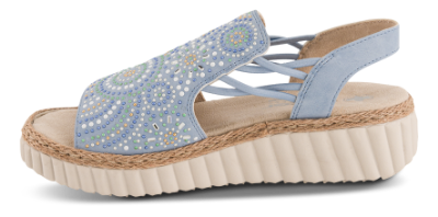 Rieker Sandal Blå 69246-10