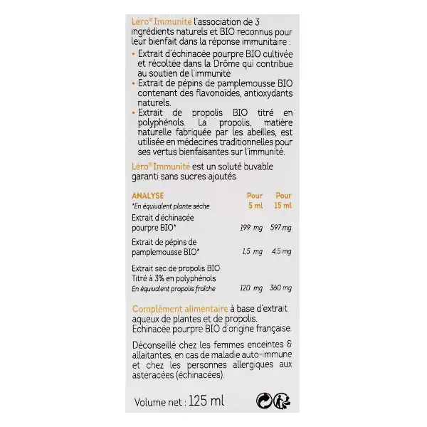 Imunidade Infantil Léro 125ml