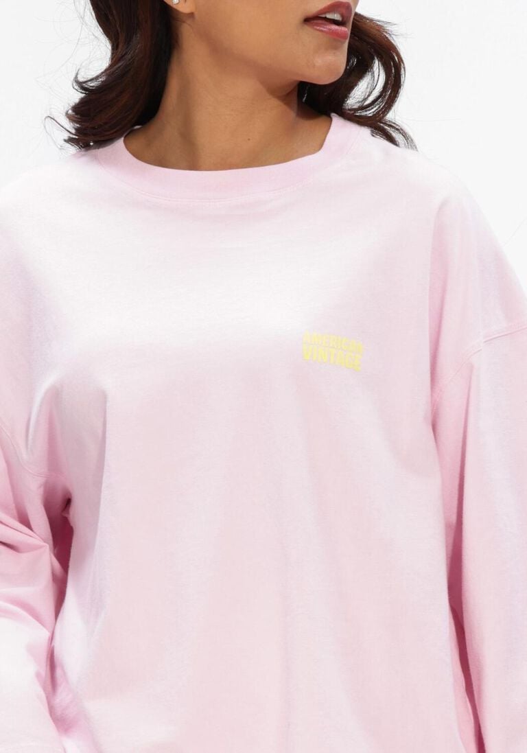 roze american vintage t-shirt gixy