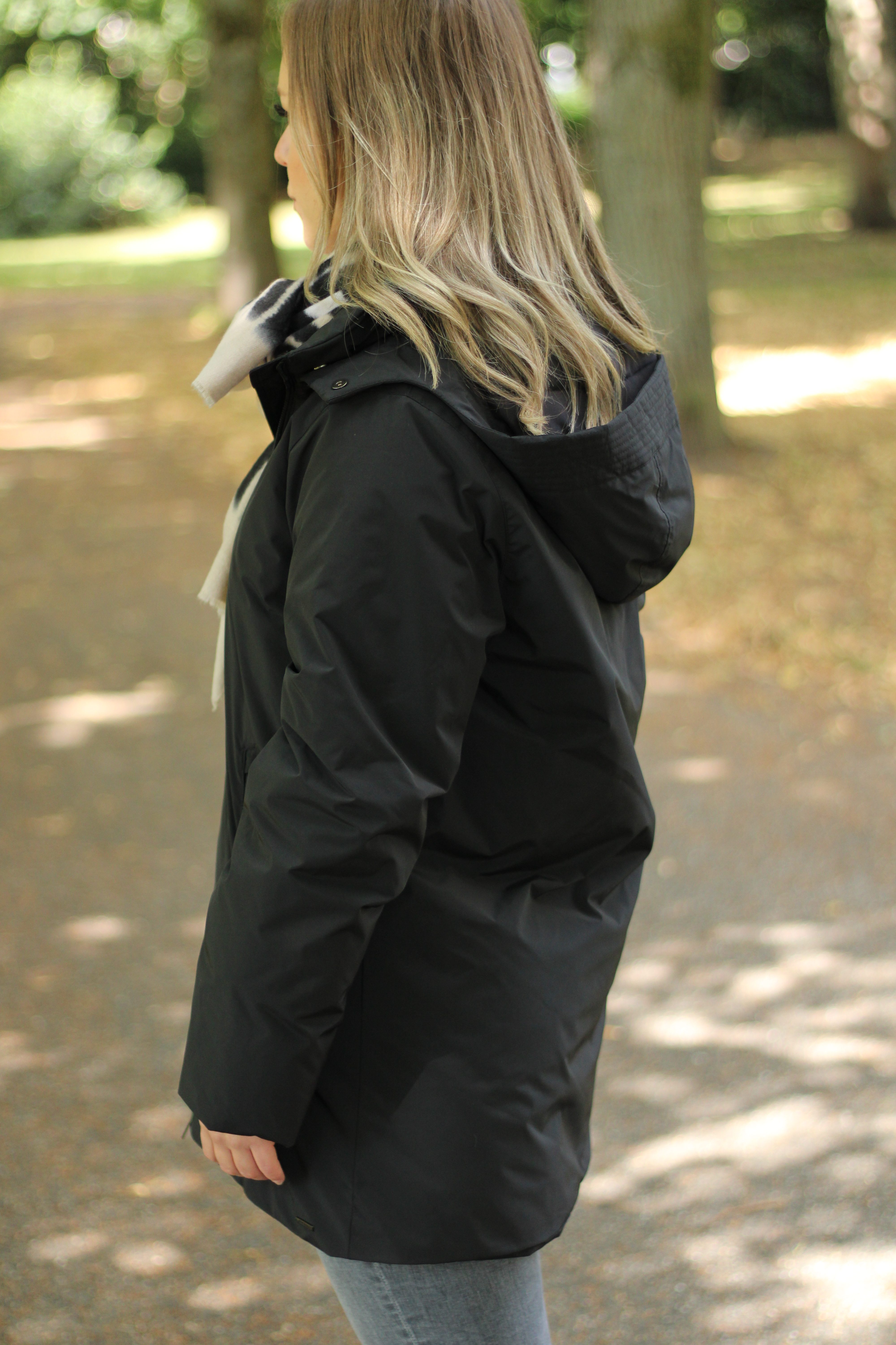 Rino & Pelle - Belinda Padded Jacket With Detachable Hood - Black