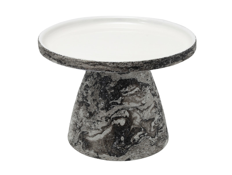 Side Table Mosaic Marble LM2322BK Side table Mosaic Marble black