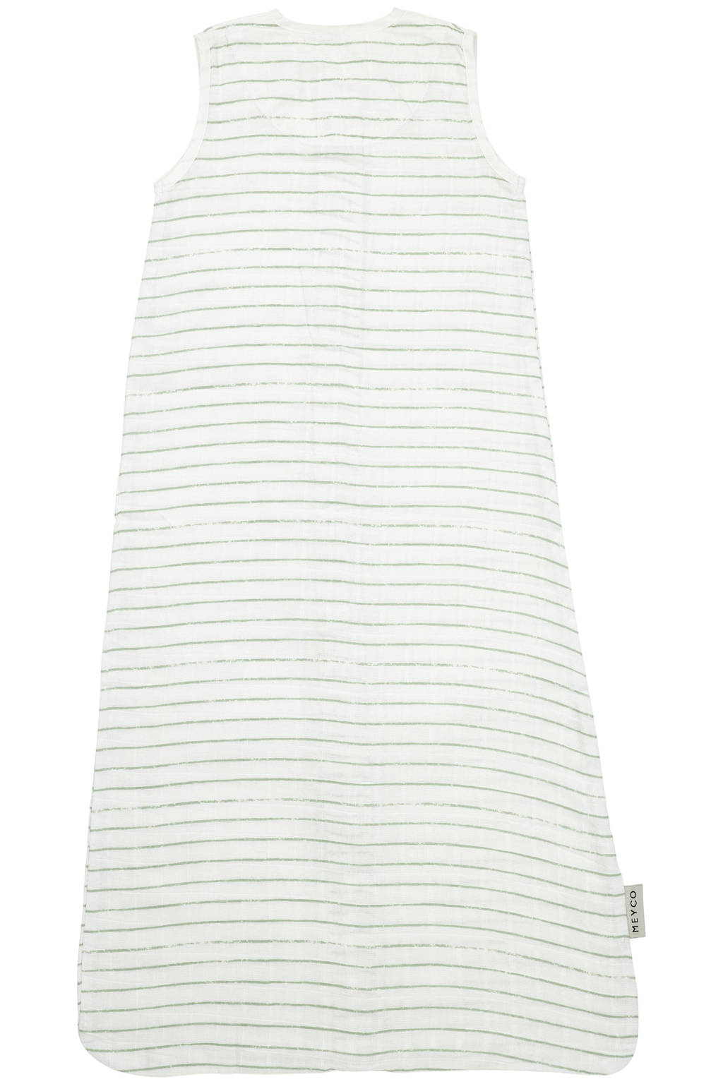 hydrofiele baby zomerslaapzak Stripe soft green