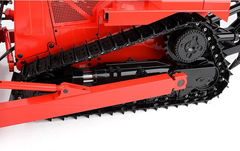 Bulldozer Earth Dozer DXR2 Hydraulisch Rot, ARTR, 1:14<br>Voll funktionsfähiger Bulldozer im Massstab 1:14 mit Hydraulik
