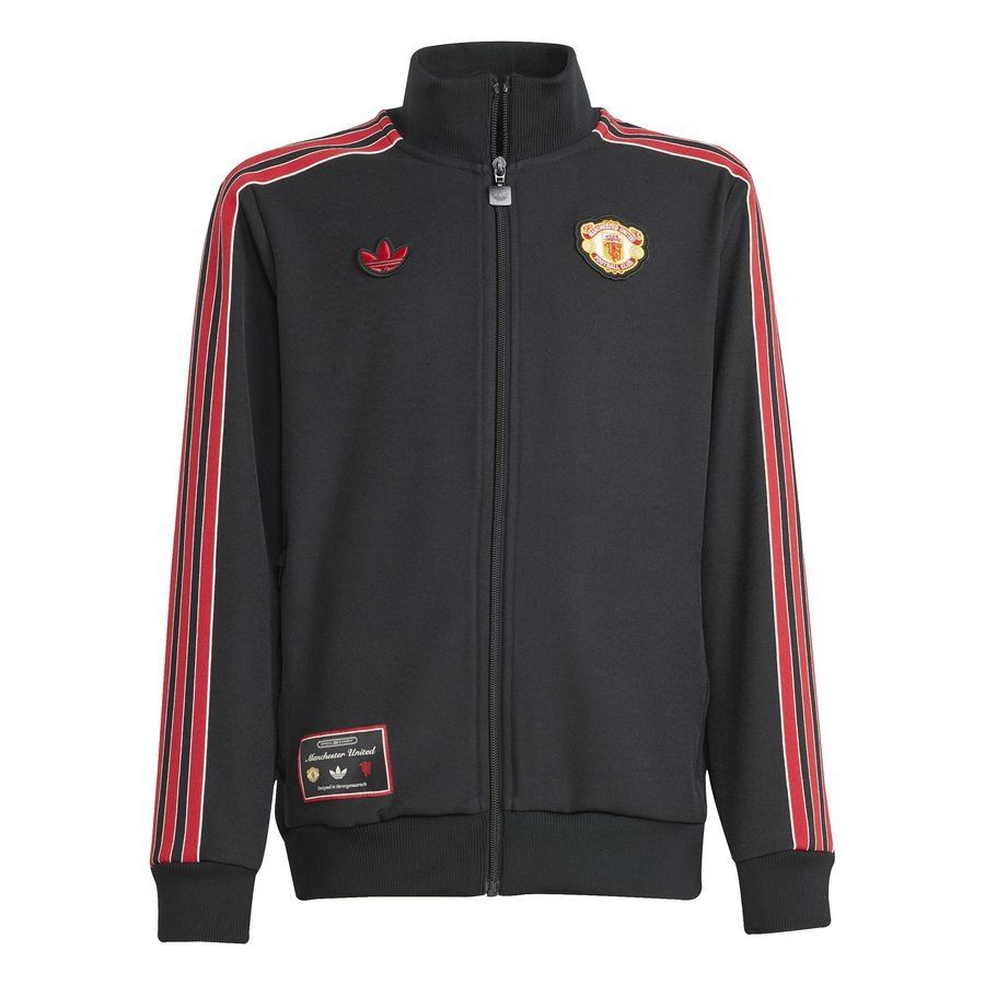 Manchester United Haut d'Entraînement Terrace Icons - Noir Enfant