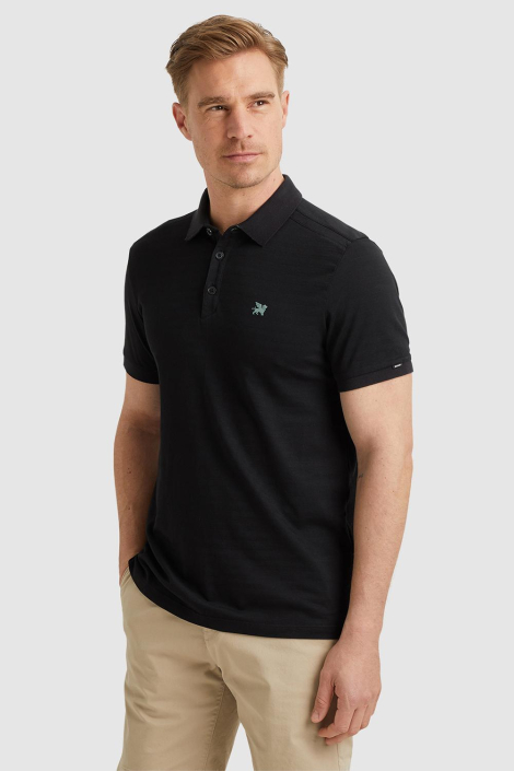 Vanguard zwarte heren polo
