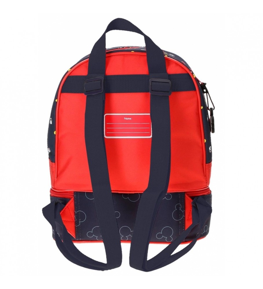 Mochila Joumma Mickey Mouse Fashion vermelha