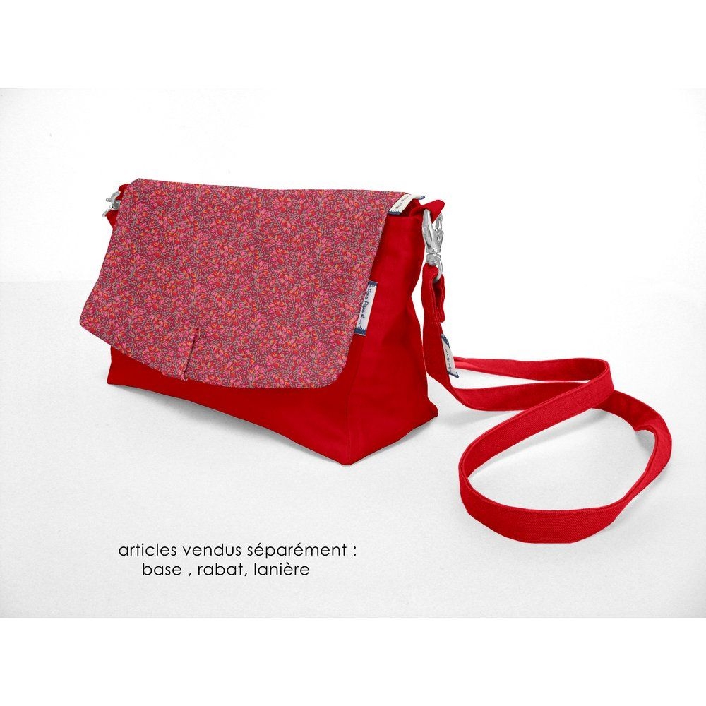 Rabat Sac Compagnon Crocus Groseille