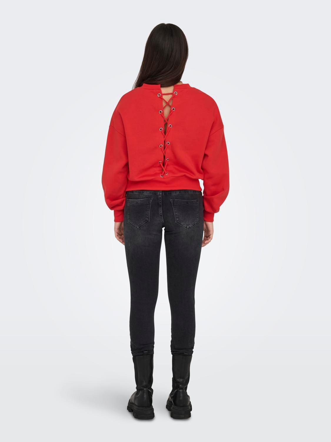 ONLAILEN Sweatshirt Flame Scarlet