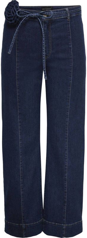 ONLY CARMAKOMA wide leg jeans dark blue denim