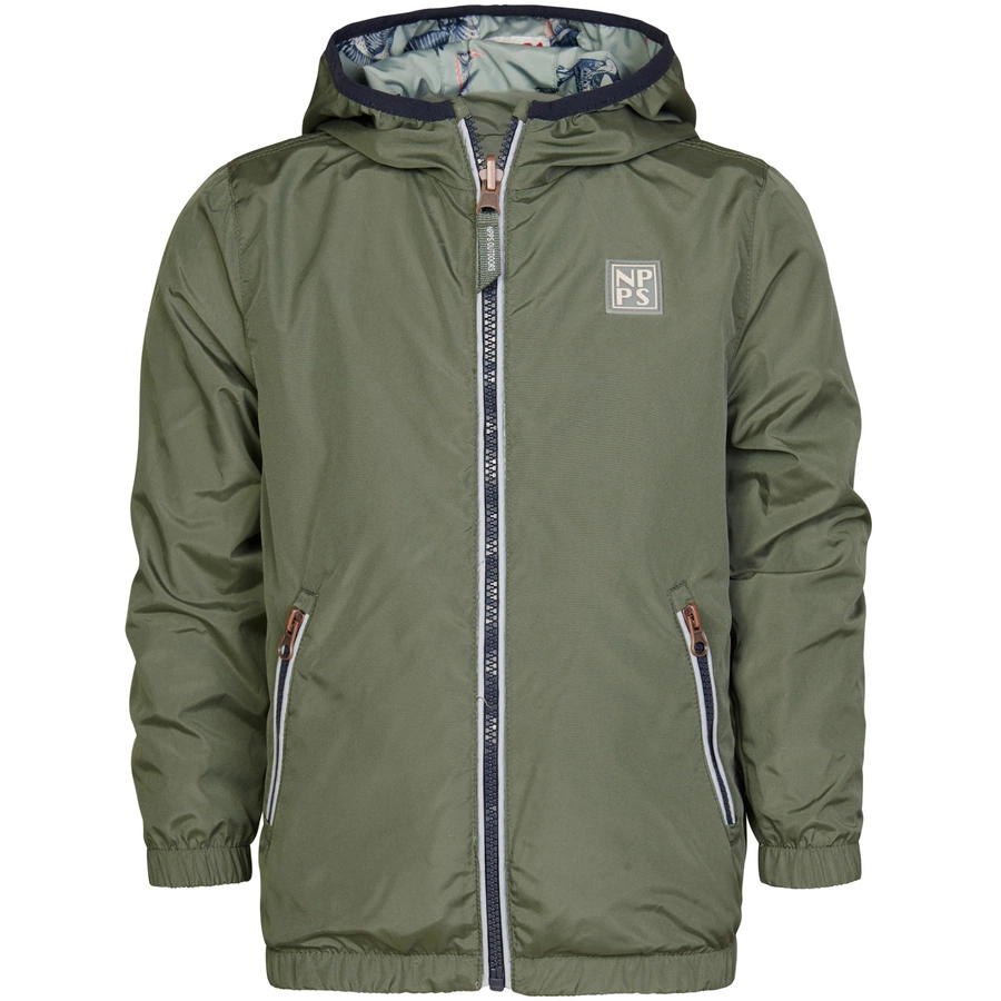 Noppies Sommer jacke Derwood- Reversible Slate Gray