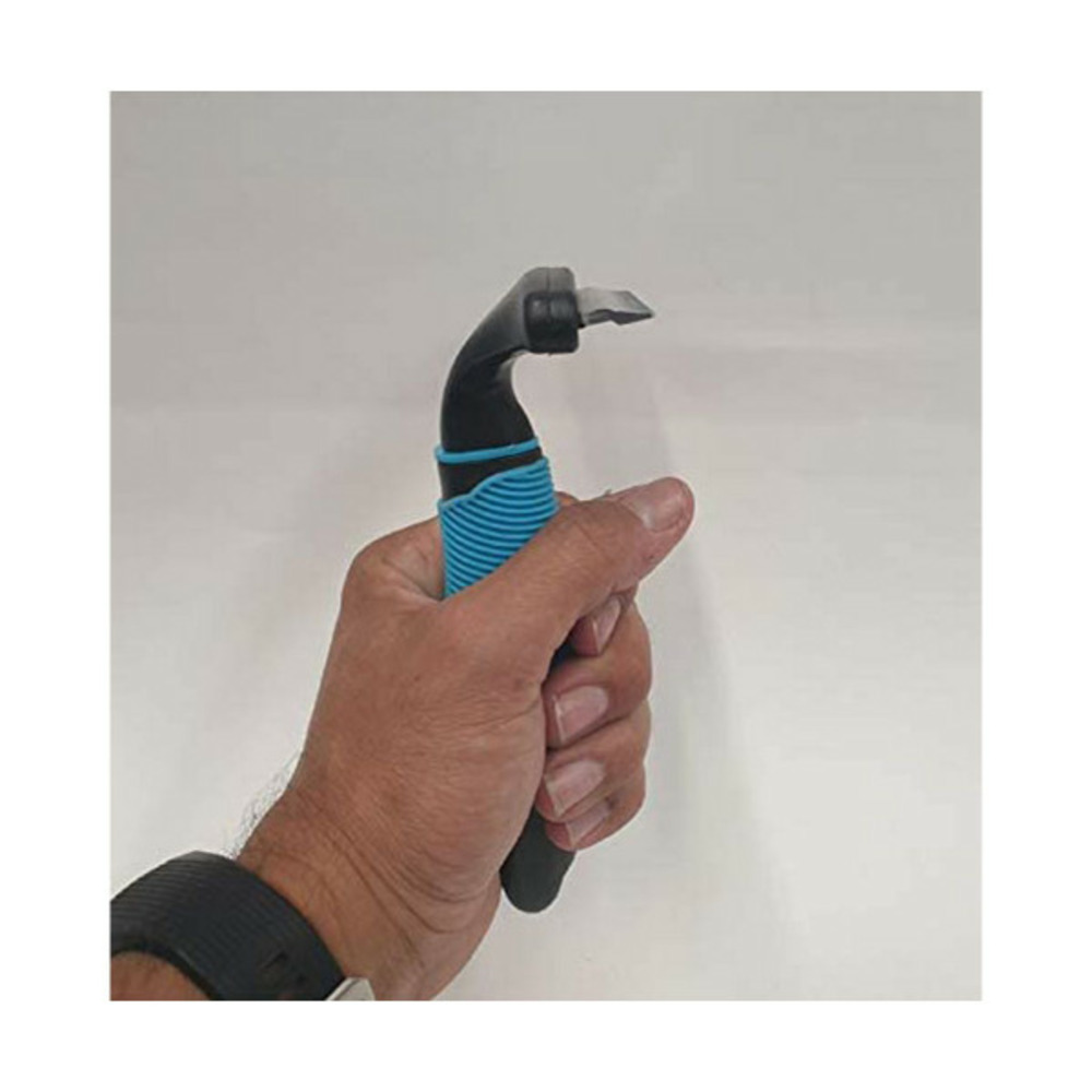 Brosse pour chiens bleu