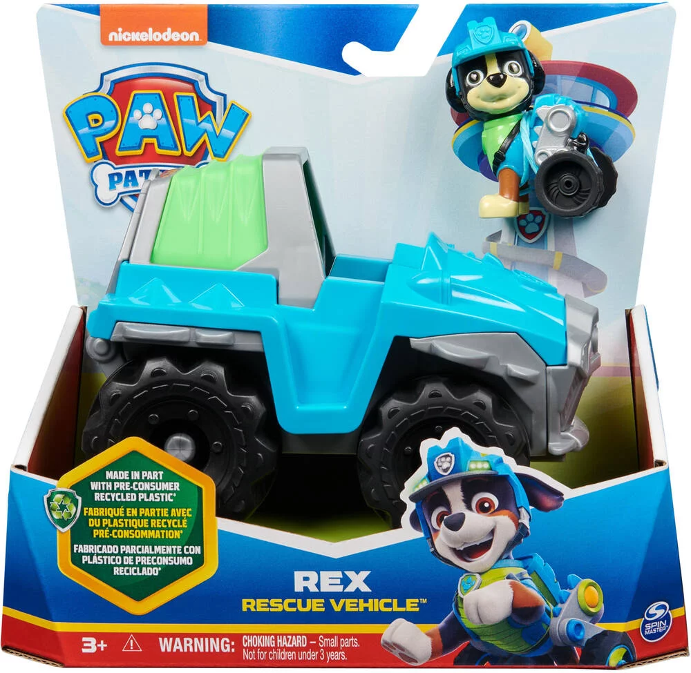 PAT'PATROUILLE - VEHICULE ET FIGURINE REX