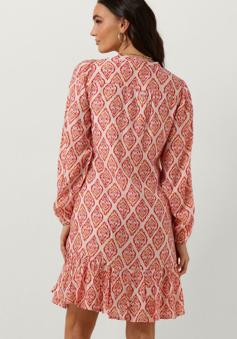 MOLIIN oranje moliin mini jurk lillian