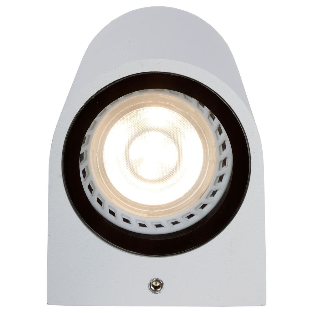 Zaro wandlamp in wit GU10 IP44 rond