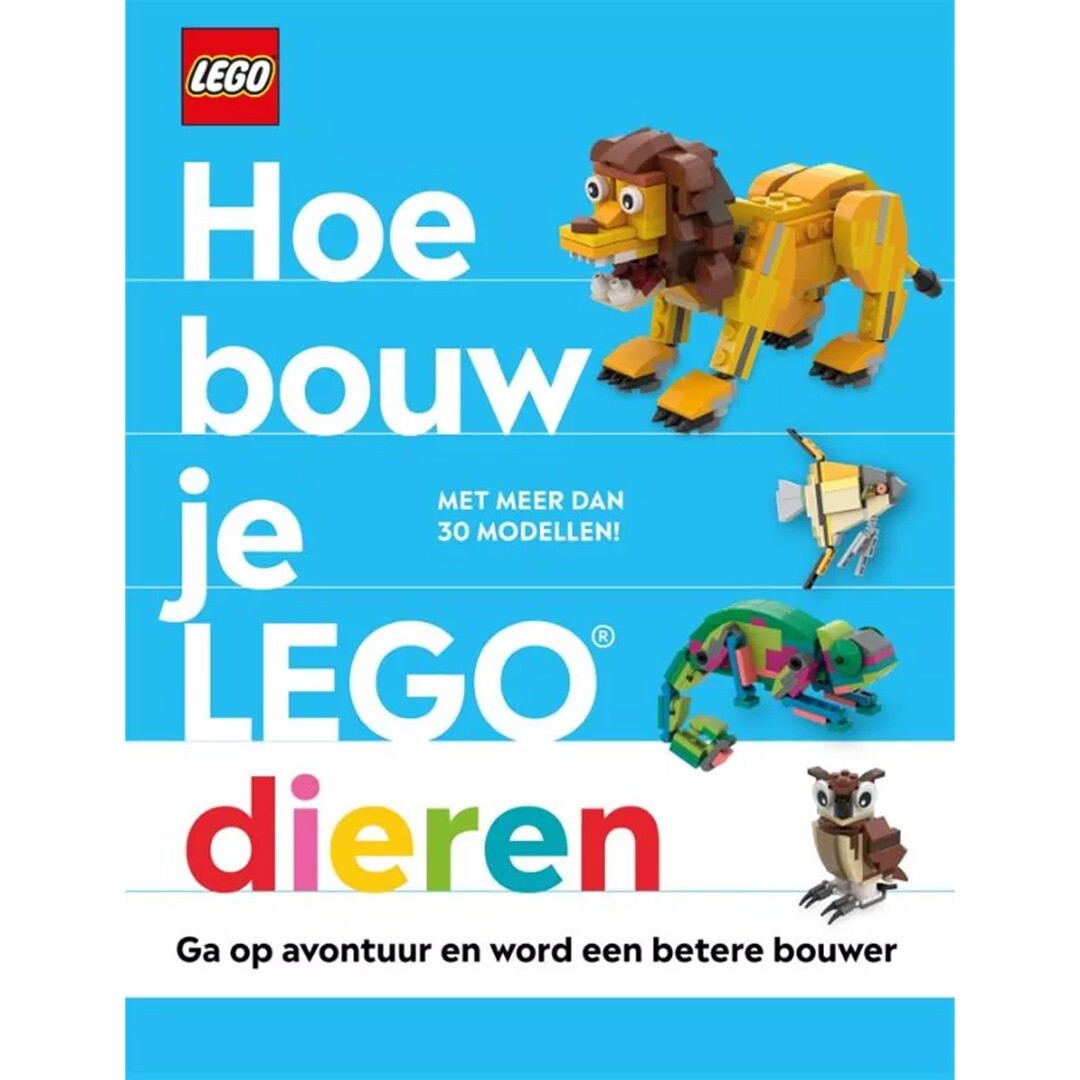 Uitgeverij big balloon hoe bouw je LEGO dieren