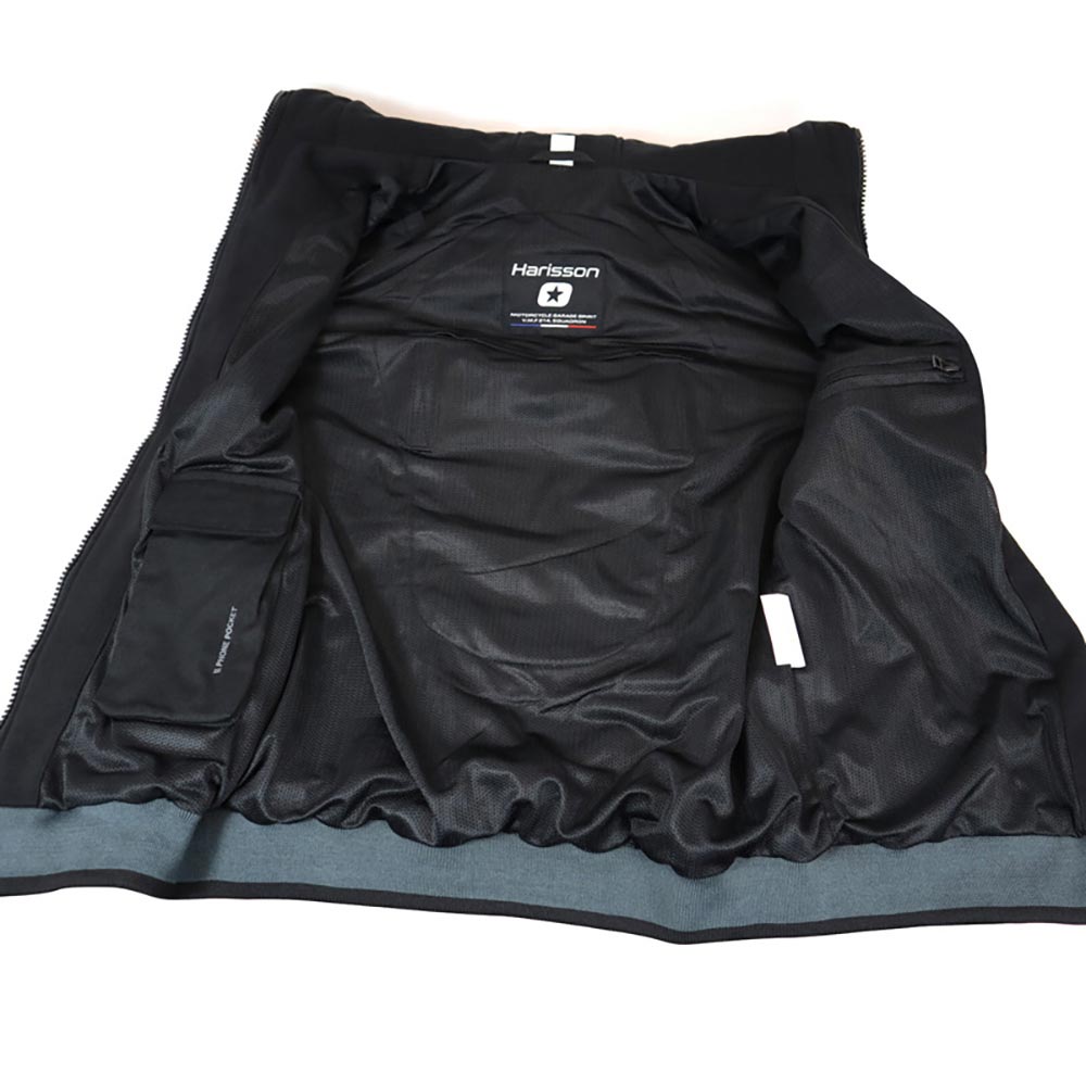 Harisson - Sweat zippé à capuche femme Stingray Lady Noir / Gris