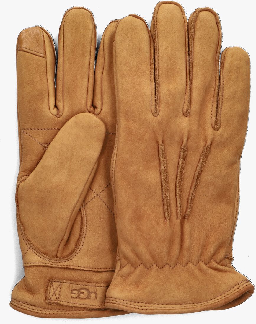UGG cognac ugg handschoenen point leather glove