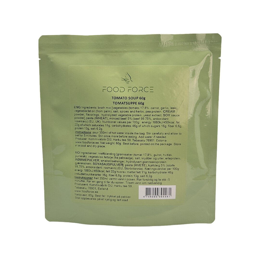 Food Force Tomato Soup<br>Tomatsuppe - 60g