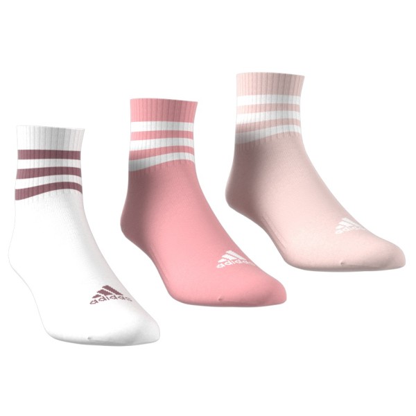 adidas - 3S Cushioned Sportswear Mid 3-Pack - Multifunctionele sokken