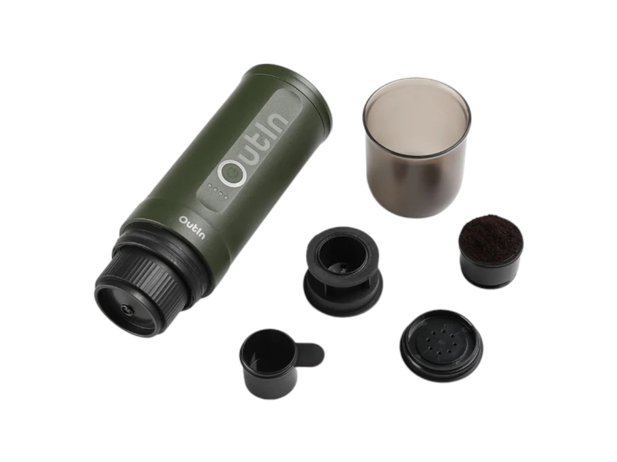 OutIn Nano draagbare elektrische espressomachine - Green
