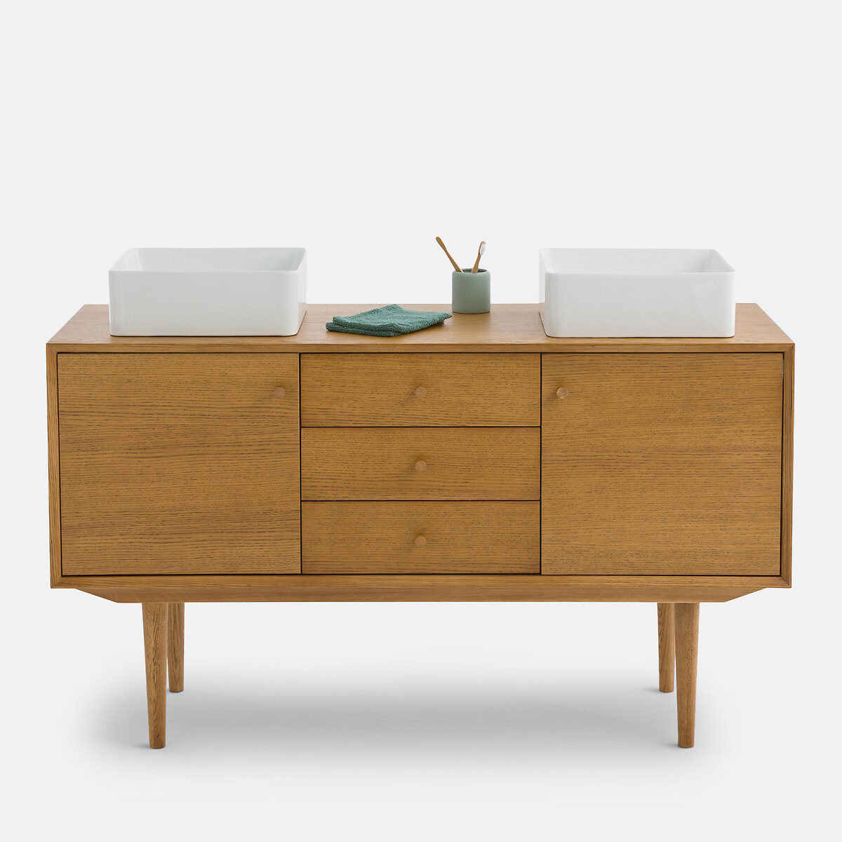 LA REDOUTE INTERIEURS<br>Móvel de banheiro vintage L140 cm, Quilda