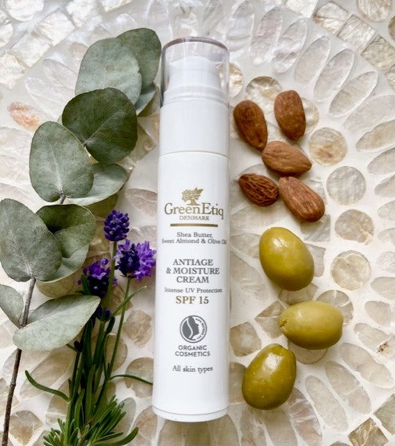 GreenEtiq  Anti Age & Moisture creme, SPF 15 - 50 ml.