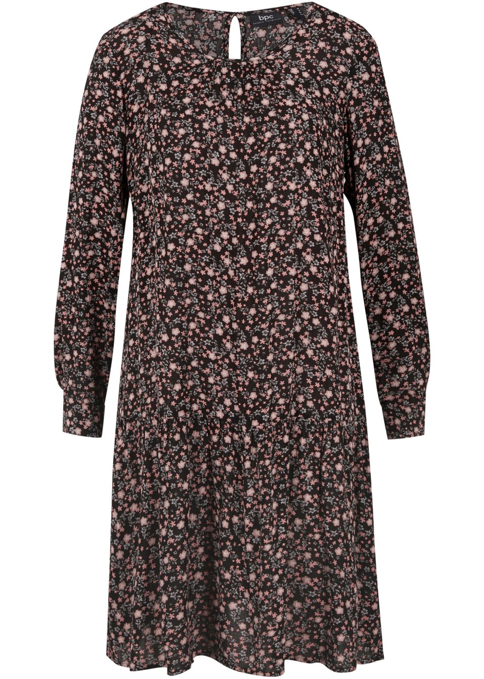 Robe tissée, manches longues