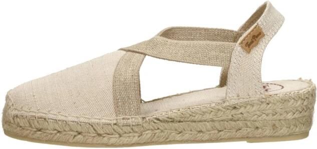 Toni Pons Verdi-V Sandalen Touwzool Gebroken wit
