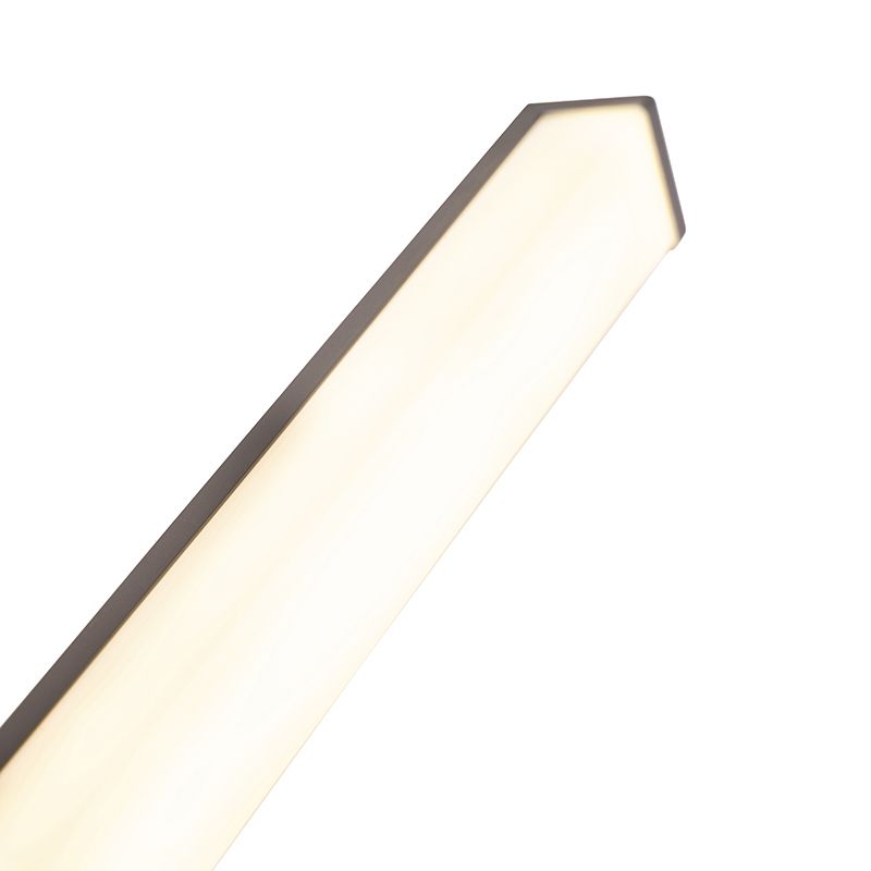 Moderne badkamer wandlamp zwart 92 cm IP44 - Cascada