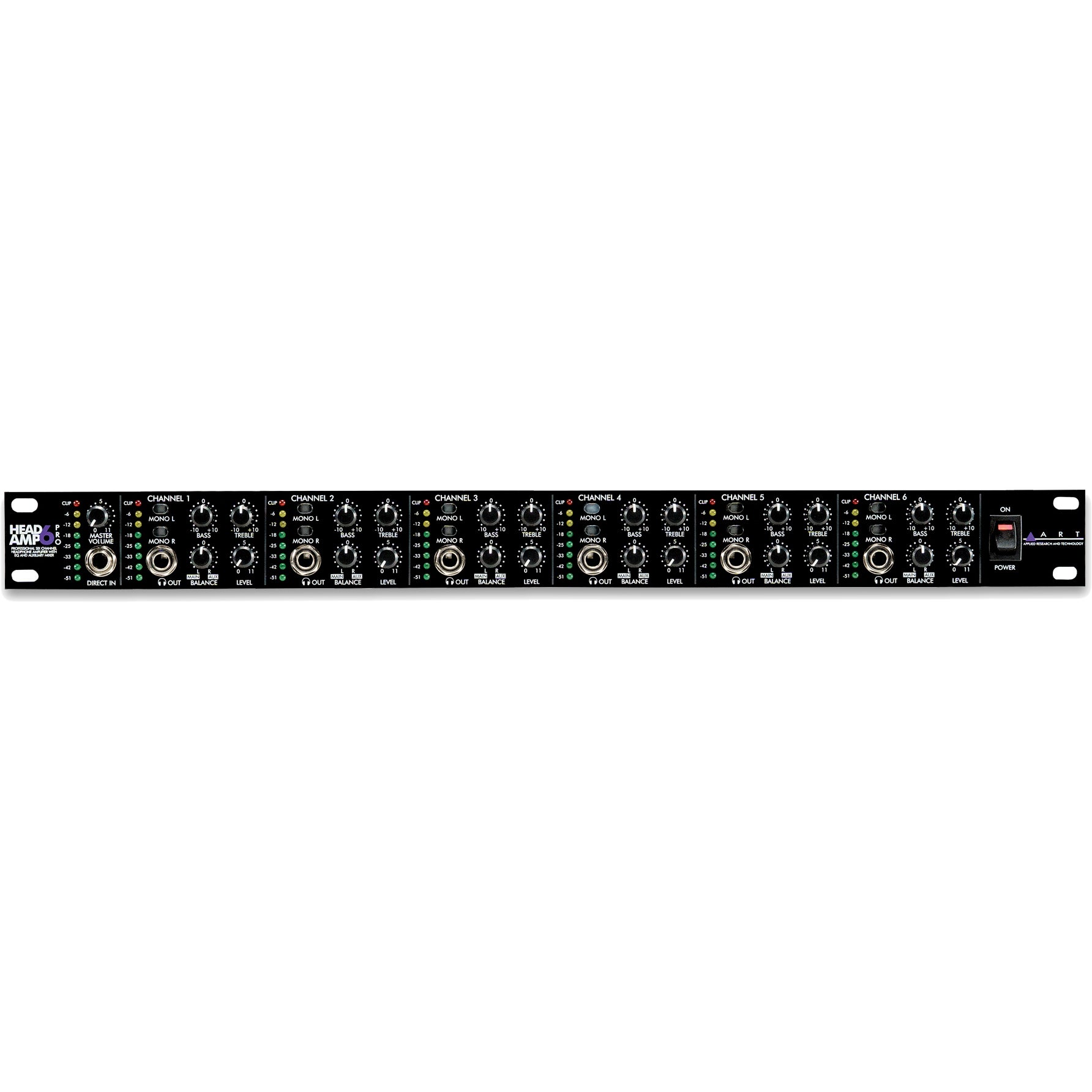 ART HeadAmp 6 Pro hoofdtelefoon versterker