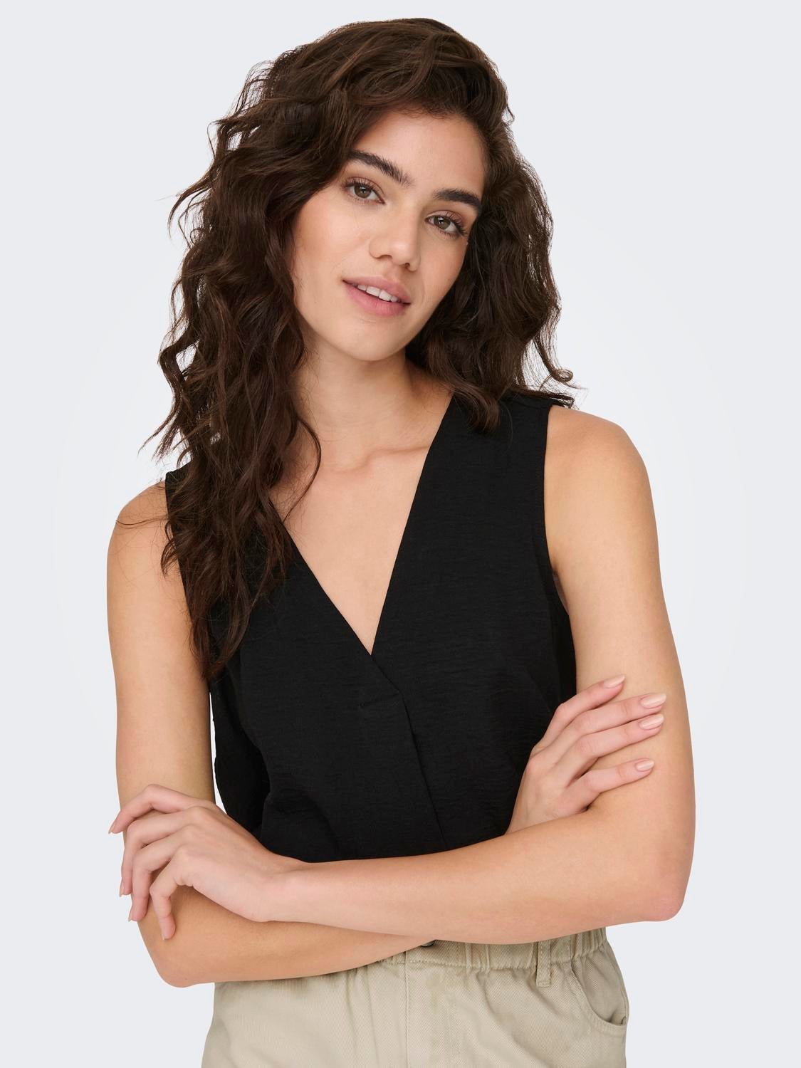 JDYDIVYA Top Black