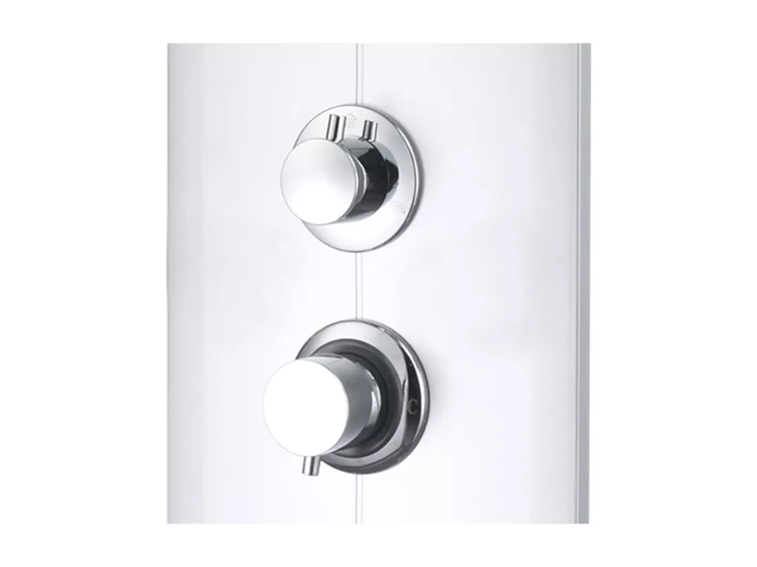 Panneau de douche pomme argenté 25 x 43 x 110 cm 02_0003429
