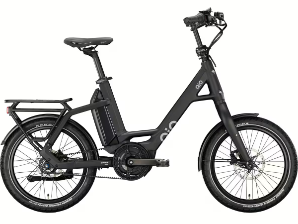 QiO Eins A-8R Black - Elcykel - 2025