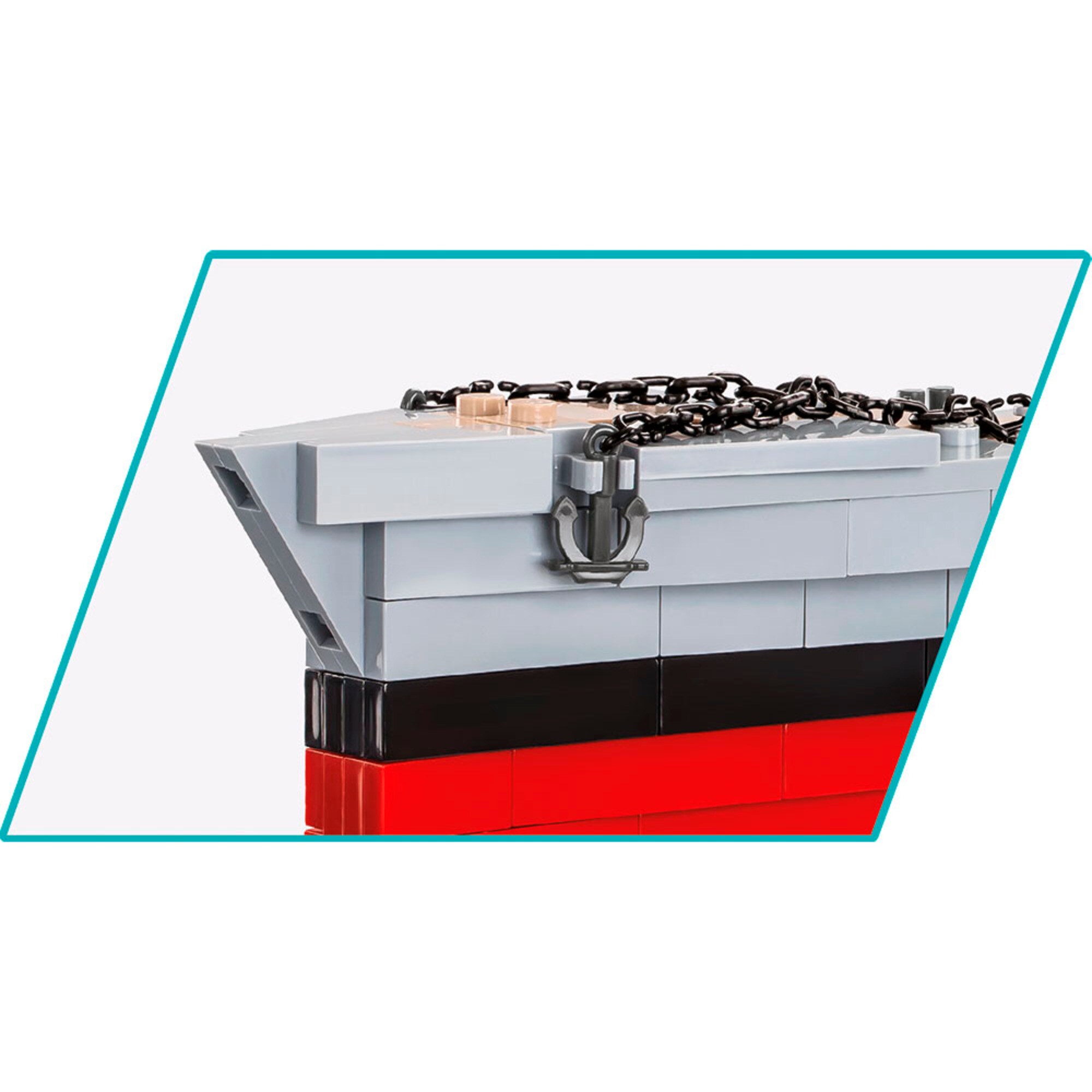 COBI Konstruktionsspielzeug Battleship Gneisenau