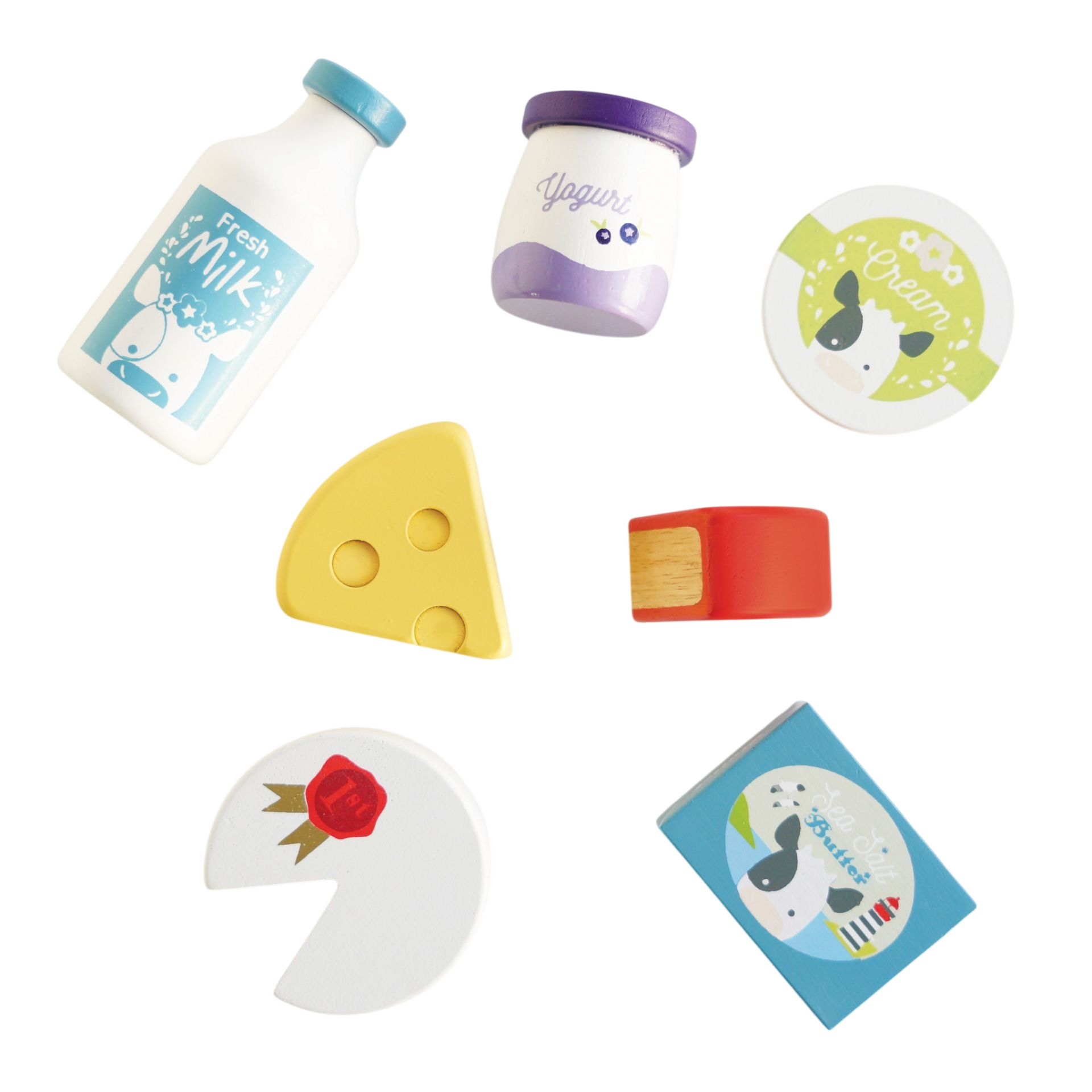 Eier & Milchprodukte für Kaufladen