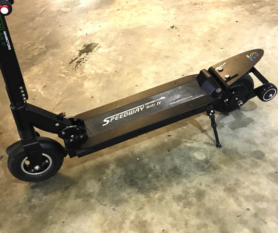 Garde Boue Arrière Fibre de Carbone pour Speedway Mini 4 Pro - Carbon Revo