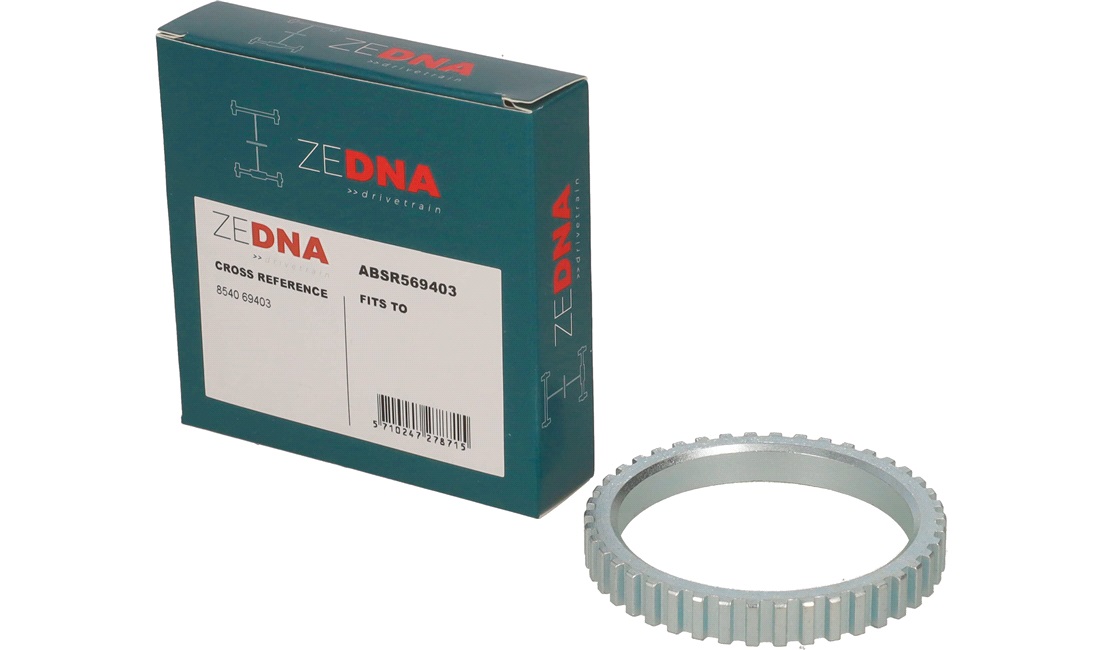 ABS ring, Ø 63 x T 42 x B 10,0