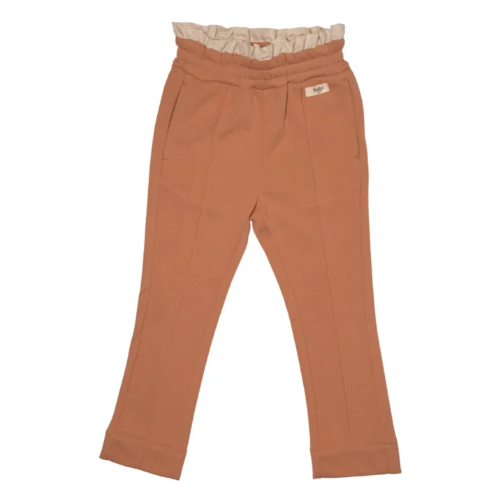 Baje Studio Jogger Droit Wolvi | Rose pêche