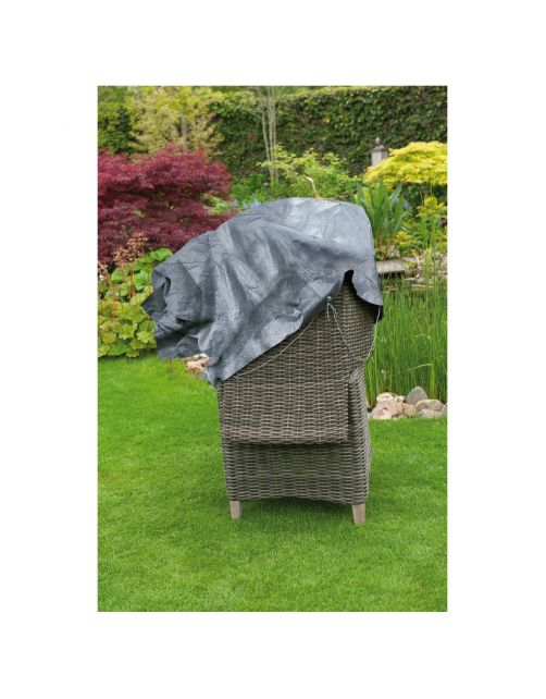 Nature Beschermhoes Voor Stoelen - Tuinmeubelen - 140x75x70 cm Grijs