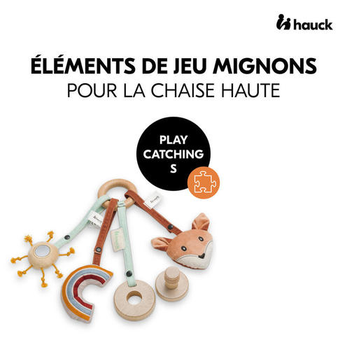 Anneau d'activités Play Catching chaise haute Fox - Multicolore - HAUCK