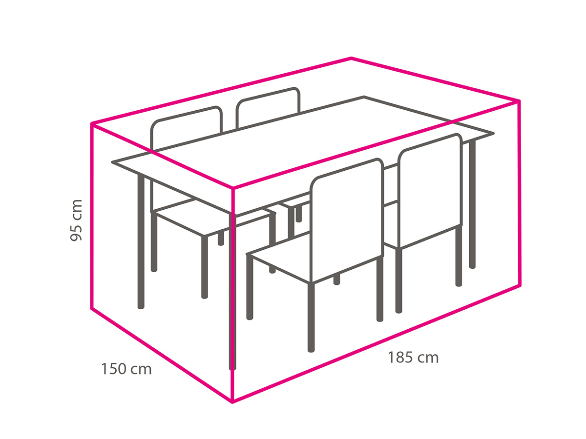 Winza 185 x 150 x 95 cm tuinsethoes