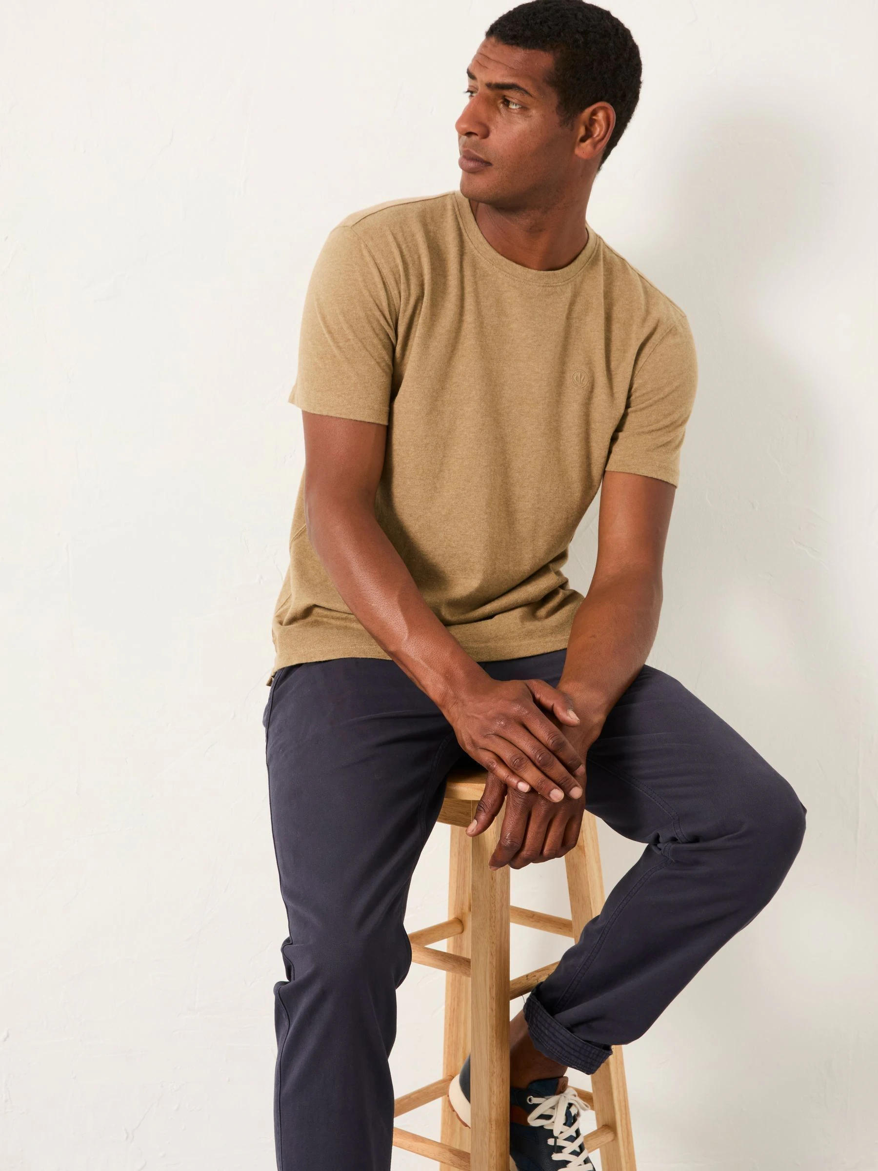 Donker naturel - FatFace T-shirt met korte mouwen