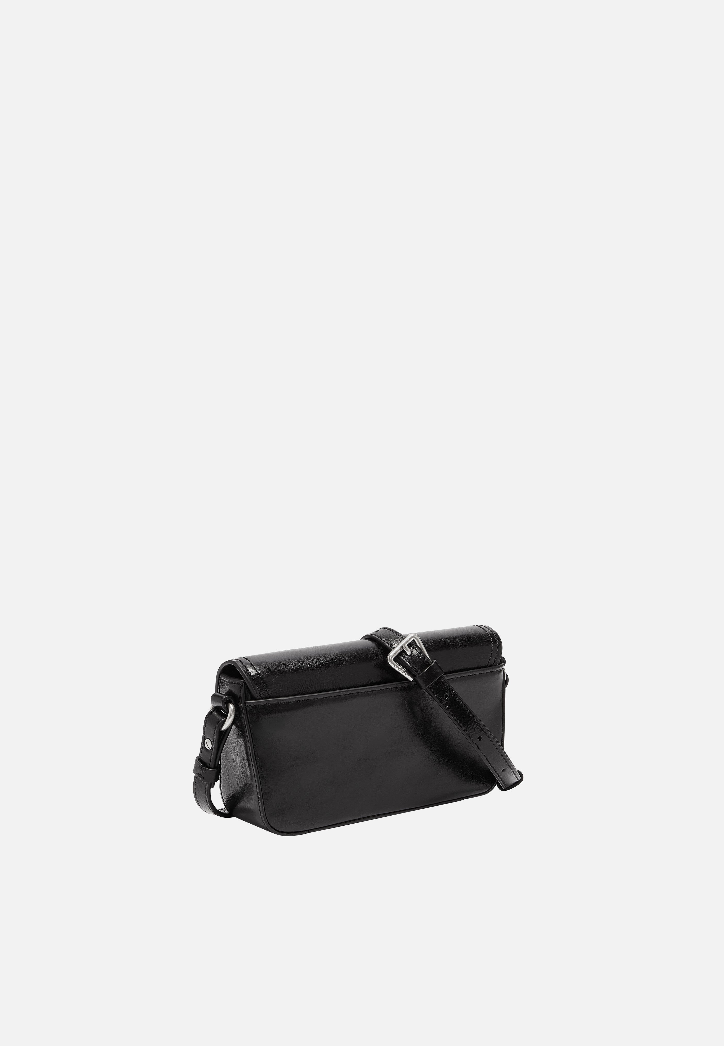 Chudy Crinkle S Black - Crossbody Bag